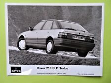 Rover 218 sld for sale  LICHFIELD