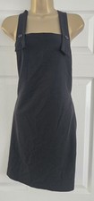 Boohoo black pinafore for sale  PETERLEE