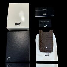 MONTBLANC *MST* Selection Kroko Leder Apple iPhone Hülle Case für 4/4s -28 comprar usado  Enviando para Brazil