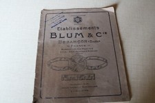 Besancon ets. blum d'occasion  Expédié en Belgium
