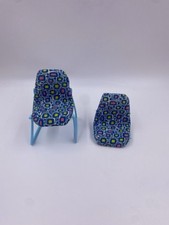 Conjunto de 2 1977 Barbie Dream cadeiras de mesa de jantar de plástico e 2 pernas, usado comprar usado  Enviando para Brazil