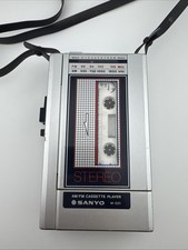 Usado, Reprodutor de cassete vintage Sanyo M-G31 AM/FM - Fabricado no Japão comprar usado Usado, Reprodutor de cassete vintage Sanyo M-G31 AM/FM - Fabricado no Japão comprar usado  Enviando para Brazil