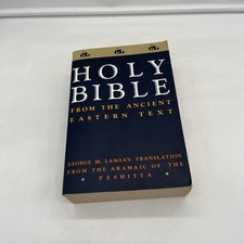 Usado, Holy Bible From the Ancient Eastern Text by George M. Lamsa 1985 Paperback comprar usado Usado, Holy Bible From the Ancient Eastern Text by George M. Lamsa 1985 Paperback comprar usado  Enviando para Brazil