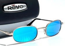 NOVO Óculos de Sol Revo COBRA Antigo Prata POLARIZADO Lente de Vidro Azul 1181 03 H20 comprar usado  Enviando para Brazil
