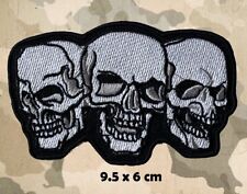 Trio skull biker for sale  MANCHESTER