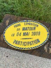 Ancienne plaque foire d'occasion  Saint-Didier-sur-Chalaronne