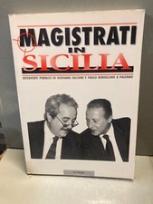Magistrati sicilia interventi usato  Palermo