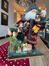 Caixa de música House Of Hatten Papai Noel com noite silenciosa comprar usado  Enviando para Brazil