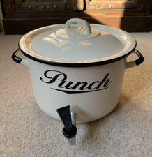 Enamel punch drink for sale  SANDY