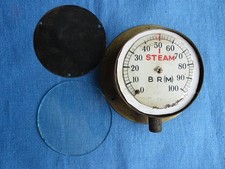 Brass steam pressure for sale  WORTHING