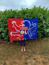 Grand drapeau olympique d'occasion  Ennezat
