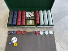 Poker chips metal for sale  EPSOM