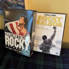 The Rocky Anthology 5 DVD Movie Box Set DVD + Balboa Sylvester Stallone, usado comprar usado  Enviando para Brazil