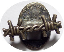 Insigne ancienne barbelés d'occasion  Provins