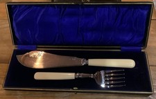 Vintage fish servers for sale  PERSHORE