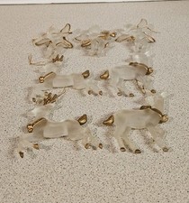 Set vintage frosted for sale  WREXHAM