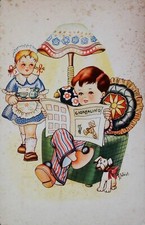 Cartolina usata 1946 usato  Bari
