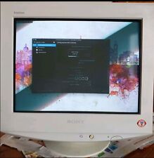 Monitor crt sony usato  Roma