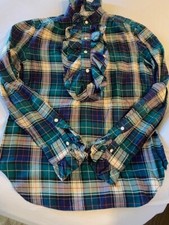 Camisa xadrez de babado original Ralph Lauren, usado comprar usado  Enviando para Brazil