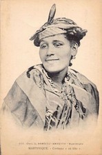 Martinique costume tête d'occasion  France