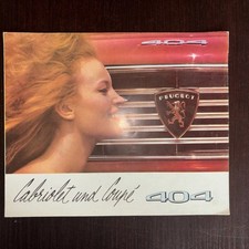 Peugeot 404 brochure d'occasion  Expédié en Belgium