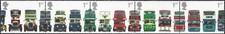 2001 Sg 2210/2214 150º aniversário do primeiro ônibus de dois andares, sem marca de charneira, usado comprar usado  Enviando para Brazil