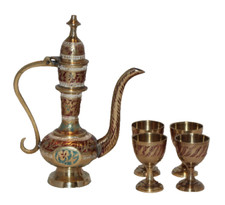Vintage etched brass for sale  Apple Valley
