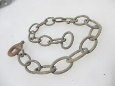 Große vintage eisenkette gebraucht kaufen  Versand nach Germany