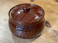Vintage brown lidded for sale  NORTHAMPTON