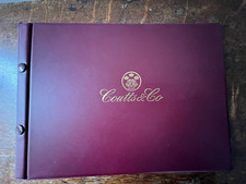 Coutts burgundy bank for sale  BEACONSFIELD