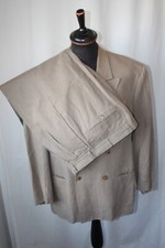 Vtg beige double for sale  LEEDS