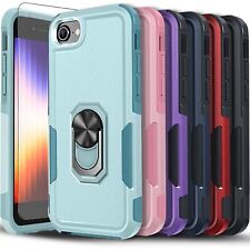 Capa telefone à prova de choque + vidro temperado para iPhone 7 8 Plus SE 2ª 3ª, usado comprar usado  Enviando para Brazil