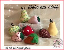 Stoffdeko birne apfel gebraucht kaufen  Mülheim an der Ruhr