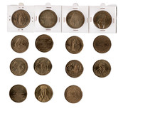 Lot médailles monnaie d'occasion  Sainte-Menehould