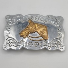 horse belt buckle for sale  Sully