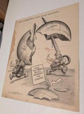 Usado, Arte dos desenhos animados Harold Talburt WW2 Axis Power 1938 comprar usado Usado, Arte dos desenhos animados Harold Talburt WW2 Axis Power 1938 comprar usado  Enviando para Brazil