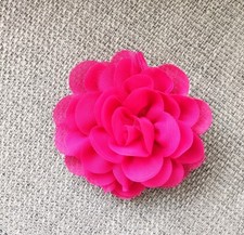 Broche tissu fleur d'occasion  Lingolsheim