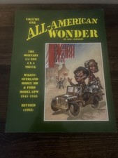 All-American Wonder, Vol 1 Vol. 1 : The Military Jeep 1941-1945 by Ray R.... comprar usado  Enviando para Brazil