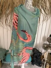 Powder teal flamingo for sale  DUNMOW