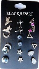 Blackheart bijoux oreilles d'occasion  Guebwiller