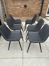 Dining chairs faux for sale  COVENTRY