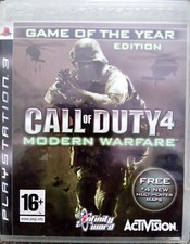 Call Of Duty 4 Modern Warfare Game Of The Year Edition PS3 PlayStation 3 Manual comprar usado  Enviando para Brazil