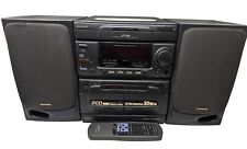 Mini CD de karaokê Aiwa NSX-3500, sistema estéreo de fita com controle remoto. Precisa funcionar - leia, usado comprar usado  Enviando para Brazil