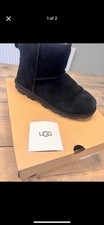 Ugg woman black for sale  KETTERING