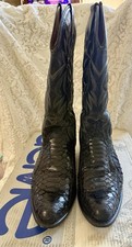 Acme lucchese snakeskin for sale  Ennis