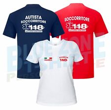 Maglietta 118 autista usato  Rocca Priora