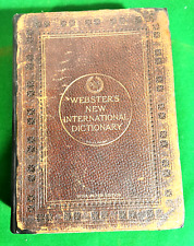 Websters New International Dictionary of The English Language - Year 1913 comprar usado  Enviando para Brazil