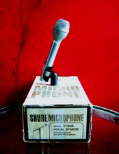 Microfone dinâmico vintage 1970 Shure 579SB Low Z EUA com acessórios 540 575S 5 comprar usado  Enviando para Brazil