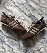Tênis Adidas Chile 62 anos 2000 cano baixo couro marrom comprar usado  Enviando para Brazil