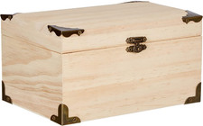 Baule legno naturale usato  Roma